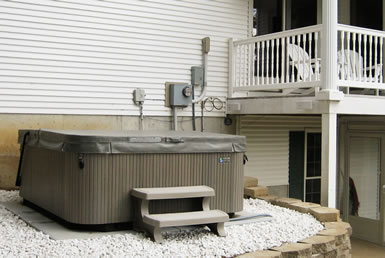 hot tub installation spa installation spa pad ez pad spa base shed installation shed base garden shed hot tub base
